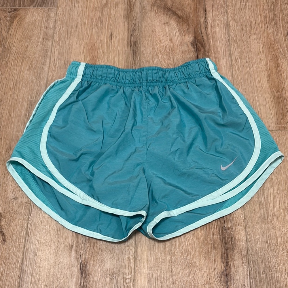 Nike Blue Athletic Shorts with Elastic Waistband